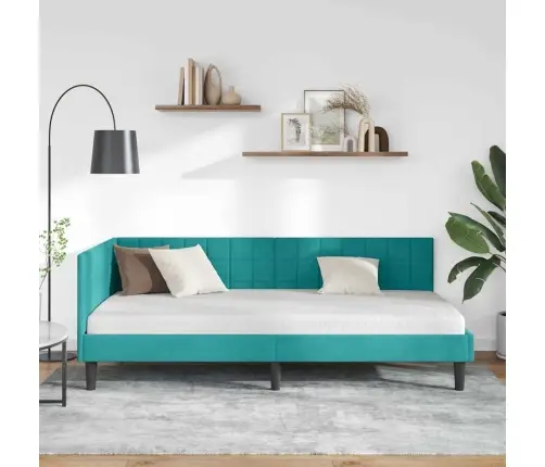 Kampinė Lovos Konstrukcija Turkio 100 Cm X 200 Cm Aksomas