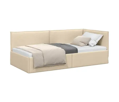 Nurgavoodi Raam Peaga Cream 80 X 200 Cm Samet