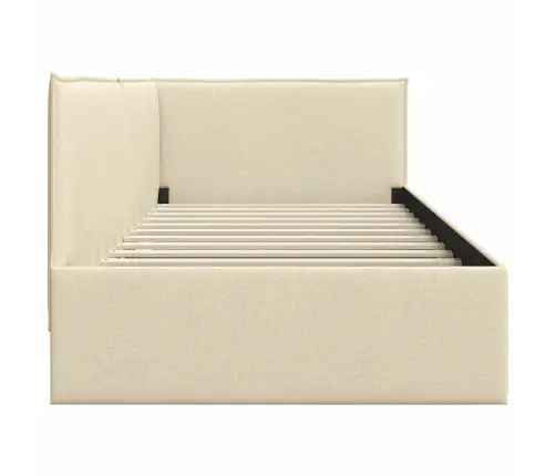 Nurgavoodi Raam Peaga Cream 80 X 200 Cm Samet