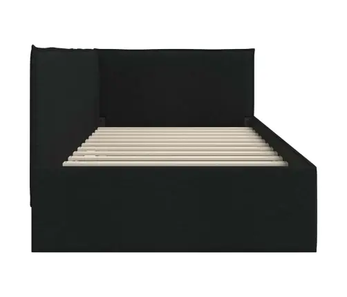 Nurgavoodi Raam Peaga Must 100 Cm X 200 Cm Samet