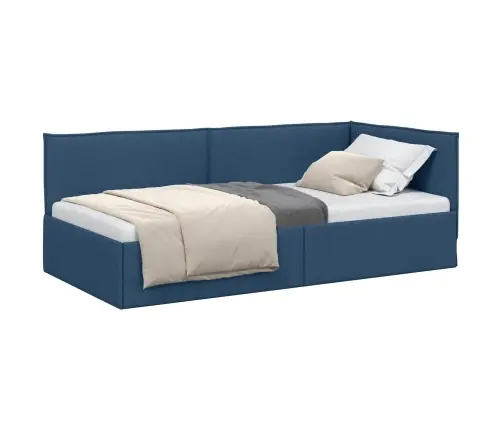 Nurgavoodi Raam Peaga Sinine 90 X 200 Cm Samet