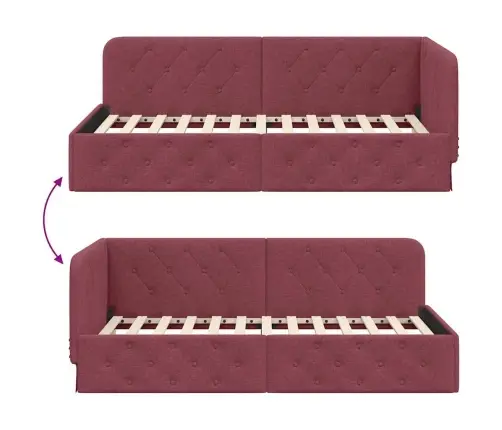 Nurgavoodi Raam Peaga Veinpunane 90 X 190 Cm Kangas