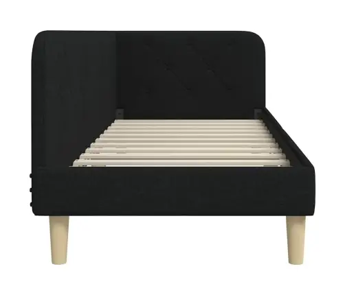 Nurgavoodi Raam Peaga Must 80 X 200 Cm Kangas