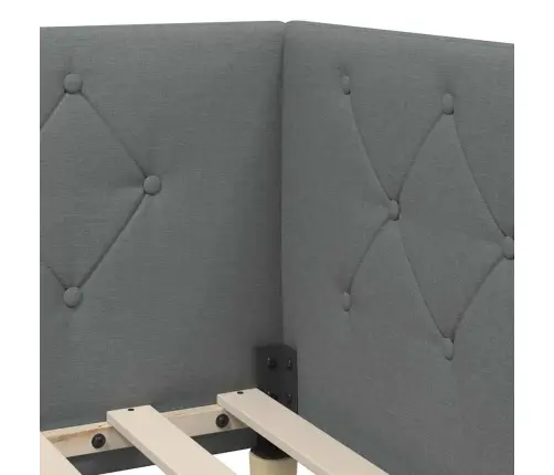 Nurgavoodi Raam Peaga Tumehall 90 X 190 Cm Kangas