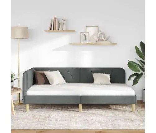 Nurgavoodi Raam Peaga Tumehall 90 X 190 Cm Kangas