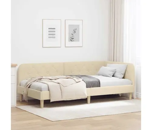 Nurgavoodi Raam Peaga Cream 90 X 200 Cm Kangas