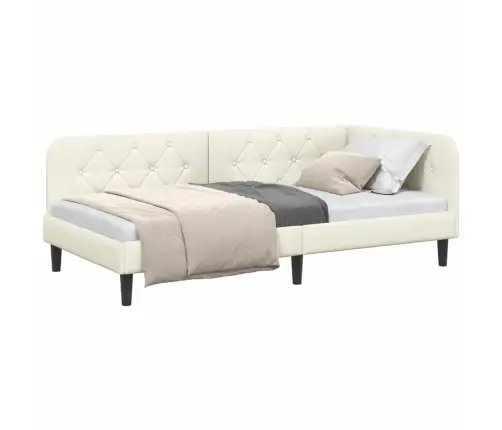 Nurgavoodi Raam Peaga Cream 90 X 190 Cm Samet