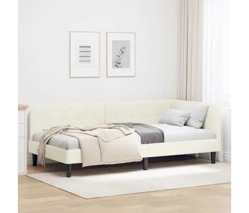 Nurgavoodi Raam Peaga Cream 100 X 200 Cm Samet