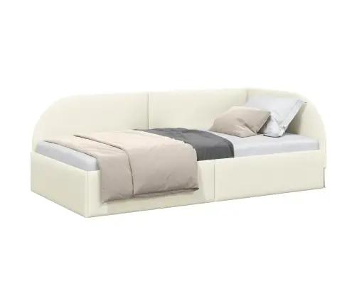 Nurgavoodi Raam Peaga Cream 90 Cm X 190 Cm Samet