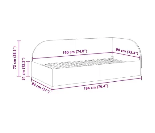 Nurgavoodi Raam Peaga Cream 90 Cm X 190 Cm Samet