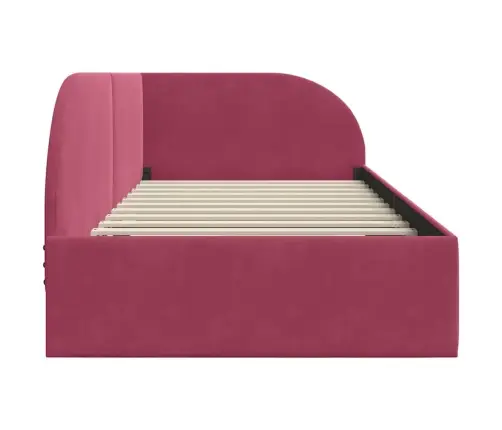 Nurgavoodi Raam Peaga Veinpunane 90 Cm X 200 Cm Samet