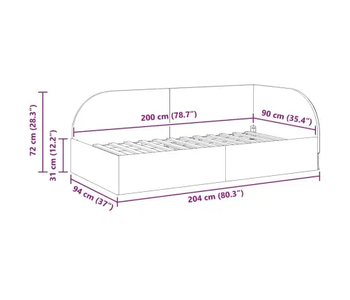 Nurgavoodi Raam Peaga Veinpunane 90 Cm X 200 Cm Samet