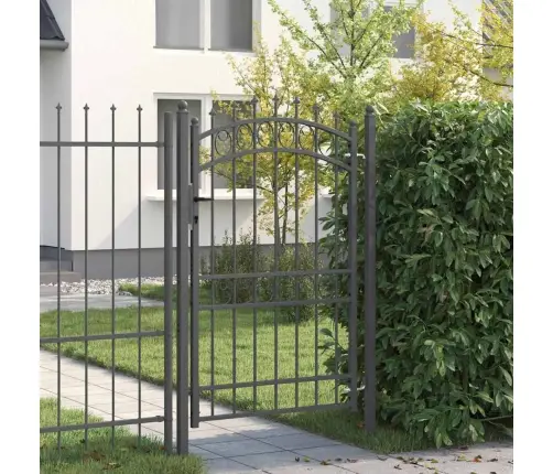 Žoga Vārti Ar Naglām Pelēka 200 X 100 Cm Pulverkrāsots Tērauds Vidaxl