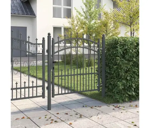 Aiavärav Okkadega Hall 100 X 100 Cm Pulbervärvitud Teras