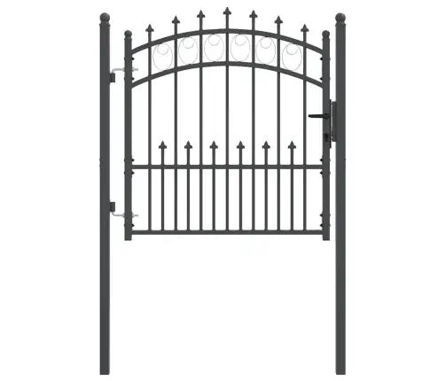 Aiavärav Okkadega Hall 100 X 100 Cm Pulbervärvitud Teras