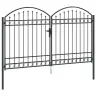Žoga Vārti Ar Slēdzeni Pelēka 300 X 175 Cm Tērauds Vidaxl