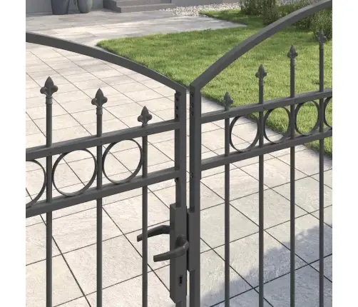 Tvora Su Užraktu Pilka 400 X 175 Cm Plienas