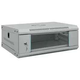 Tīkla Skapis Ar Uzglabāšanu Pelēka 53 X 45 X 21 Cm Tērauds Vidaxl