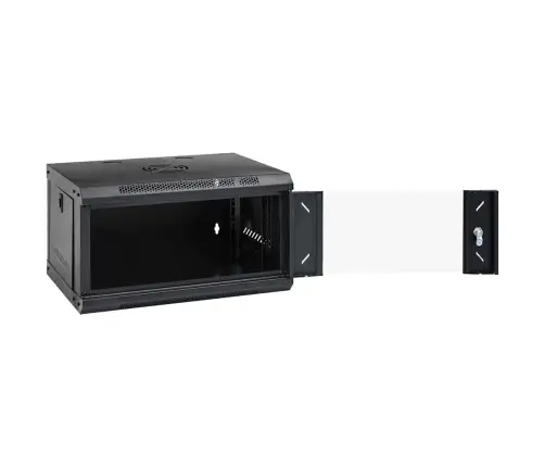 Tīkla Skapis Ar Uzglabāšanu Melna 53 X 45 X 30 Cm Tērauds Vidaxl