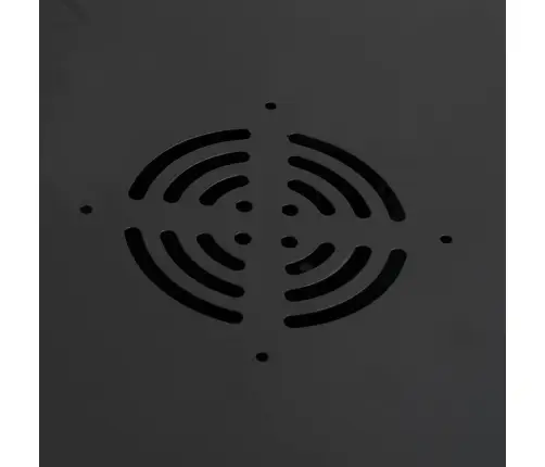 Tinklo Spinta Su Saugykla Juoda 53 X 45 X 60 Cm Plienas