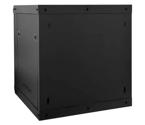 Tīkla Skapis Ar Uzglabāšanu Melna 53 X 60 X 60 Cm Tērauds Vidaxl