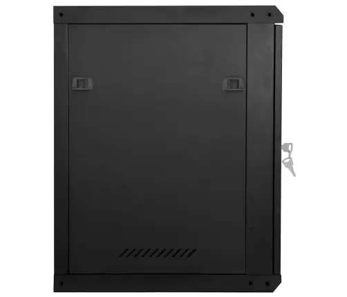 Tīkla Skapis Ar Uzglabāšanu Melna 53 X 60 X 60 Cm Tērauds Vidaxl