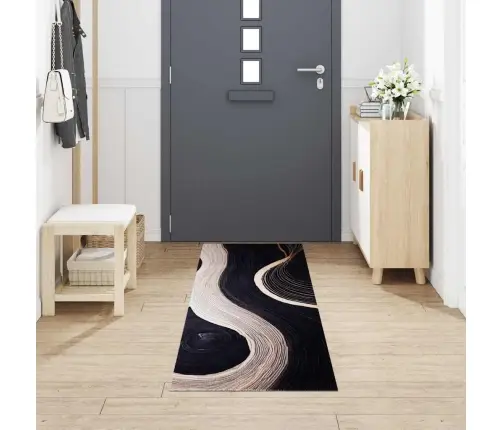 Virtuves Paklājs Other Viļņu Raksts 60 X 300 Cm Samts Vidaxl