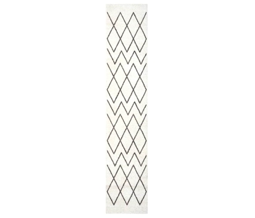 Virtuves Paklājs Geometric Ģeometrisks 60 X 300 Cm Samts Vidaxl