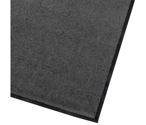 Durų Kilimėlis Antracitas 60 X 40 X 1.2 Cm Teddy Audinys