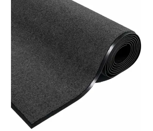Durų Kilimėlis Antracitas 60 X 40 X 1.2 Cm Teddy Audinys