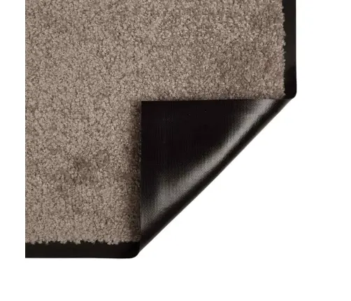 Durvju Paklājs Bēša 40 X 60 Cm Teddy Audums Vidaxl