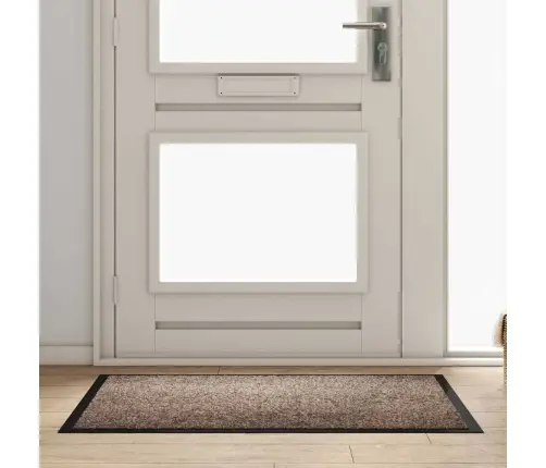 Durų Kilimėlis Smėlio 60 X 40 X 1.2 Cm Teddy Audinys