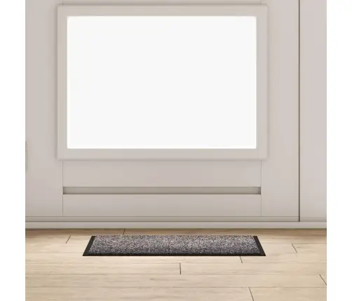 Durvju Paklājs Gaiši Pelēks 40 X 60 Cm Teddy Audums Vidaxl