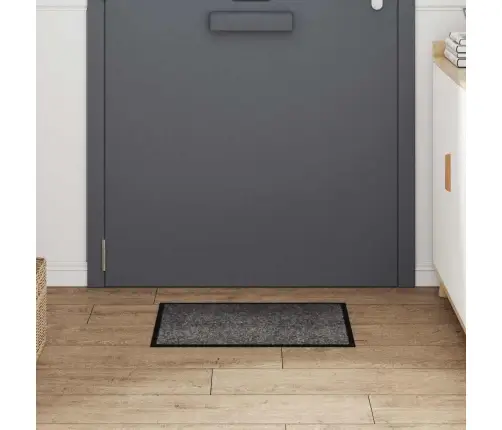 Durvju Paklājs Gaiši Pelēks 40 X 60 Cm Teddy Audums Vidaxl