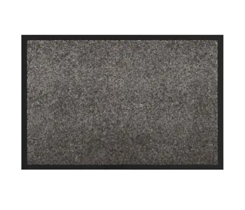 Durvju Paklājs Gaiši Pelēks 80 X 120 Cm Teddy Audums Vidaxl