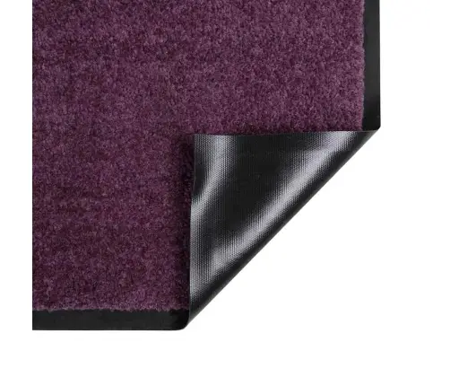 Durvju Paklājs Bordo 40 X 60 Cm Teddy Audums Vidaxl