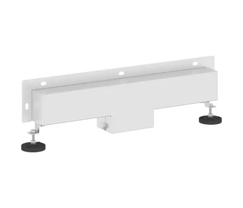 Pie Sienas Piestiprināta Dušas Notekūdeņu Sudraba 50 Cm Vidaxl