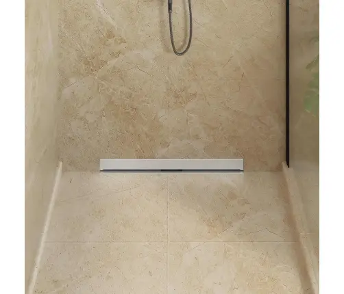 Seinale Paigaldatav Dušidrenaaž Hõbedane 70 Cm