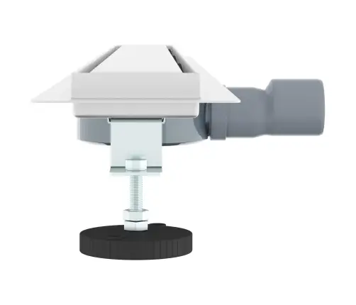 Dušas Noteka 2-In-1 Ar 360° Sūkni Sudraba 90 Cm Vidaxl