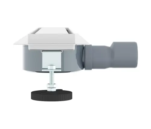 Dušas Noteka 2-In-1 Ar 360° Sūkni Sudraba 50 Cm Vidaxl