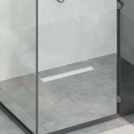 2 In 1 Dušas Notekvads Sudraba 60 Cm Nerūsējošais Tērauds 304 Vidaxl