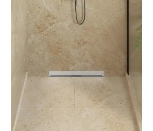 Sieninis Dušo Drenažas Sidabro 60 Cm Nerūdijantis Plienas 304