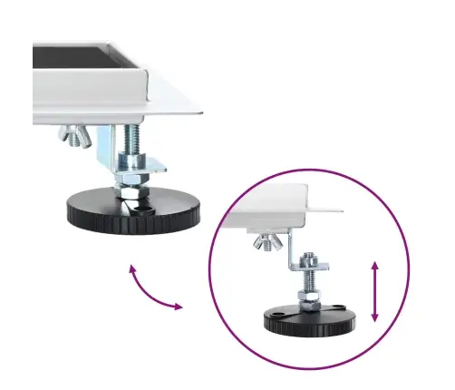 Duša Noteka Ar Stikla Vāku Un 360° Sifonu Melna 80 Cm Vidaxl