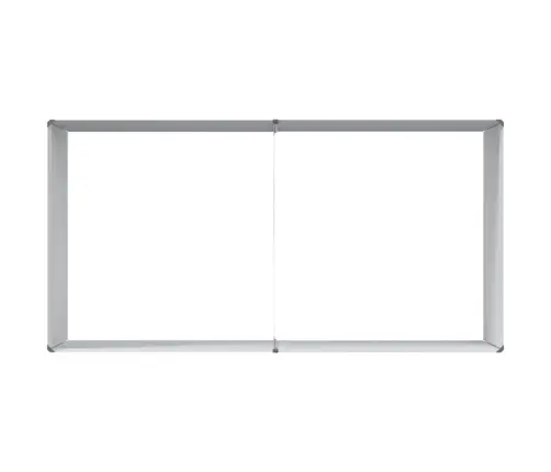 Augstā Puķu Kaste Gaiši Brūns 195 X 100 X 68 Cm Cinkots Tērauds Vidaxl
