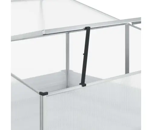 Dārza Podiņš Ar Siltumnīcu Gaiši Brūns 100 X 100 X 77 Cm Vidaxl