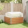 Dārza Podiņš Ar Siltumnīcu Gaiši Brūns 100 X 100 X 77 Cm Vidaxl