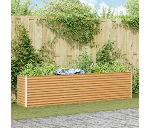 Paaukštinta Sodo Lova 290 X 50 X 68 Cm Cinkuota Plienas