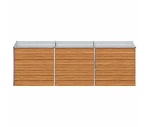 Paaukštinta Sodo Lova Šviesiai Rudas 240 X 80 X 77 Cm