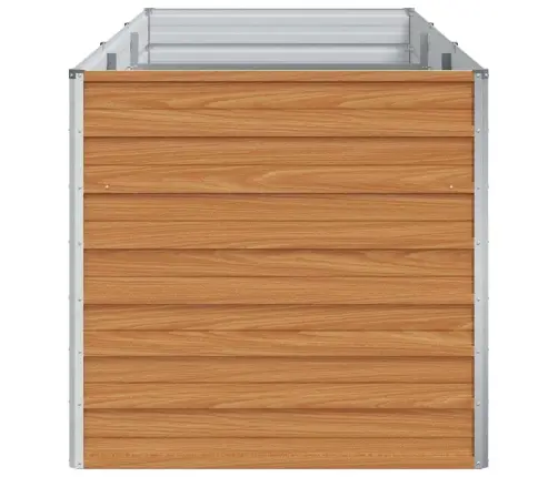 Paaukštinta Sodo Lova Šviesiai Rudas 240 X 80 X 77 Cm