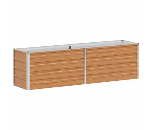 Paaukštinta Sodo Lova Šviesiai Rudas 160 X 40 X 45 Cm